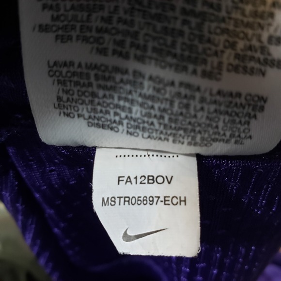 East Carolina Pirates Jersey Men M Nike Team Engineered #53 Purple NCAA Football - Picture 13 of 13